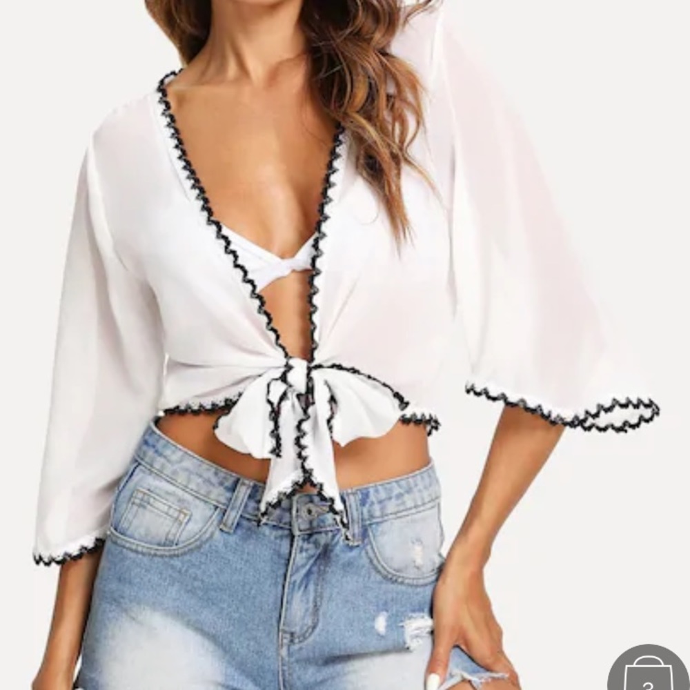 Cropped Kimono